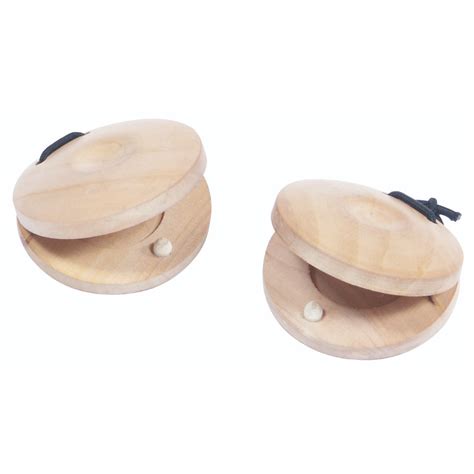 Performance Percussion Wooden Finger Castanets Pack Of Gear Music
