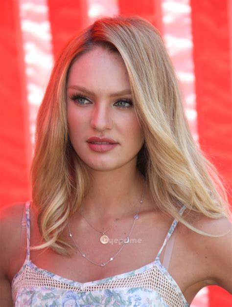 Victorias Secret Bombshells Kick Off In Hollywood Candice Swanepoel