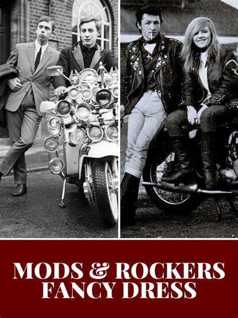 Mods And Rockers Fancy Dress Rocker 1960s Vintage Clothing Vintage