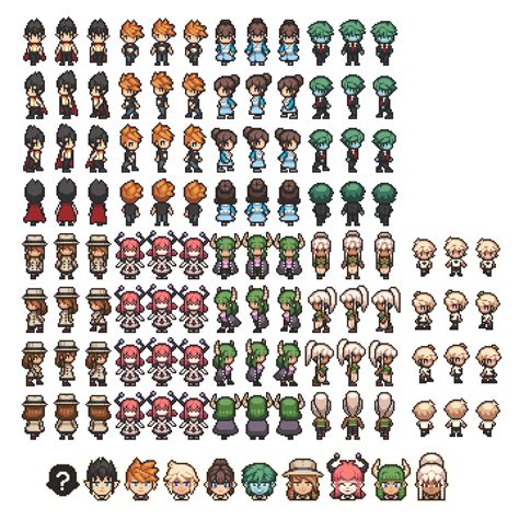 Walking Sprites Character Icons Characters Rpg Maker Central Forums