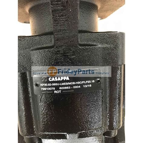 Hydraulic Pump 6111152m91 6111153m91 For Massey Ferguson Terex Backhoe