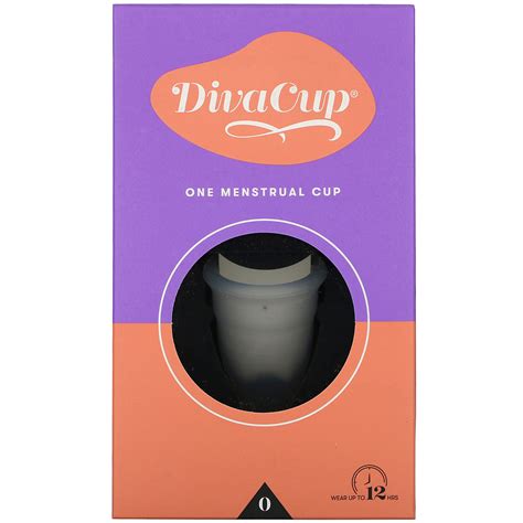 Divacup Model 0 1 Menstrual Cup 857538000237 Ebay