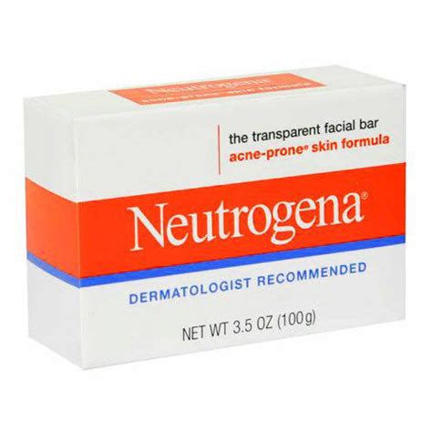 Neutrogena Acne Prone Facial Bar Soap 35 Oz Mountainside Medical