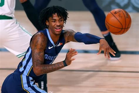 Ja Morant El Rookie Del Año En La Nba Descubierto Por Una Bolsa De