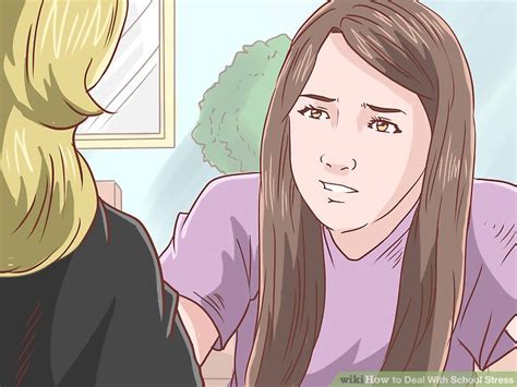 4 Ways To Deal With School Stress Wikihow