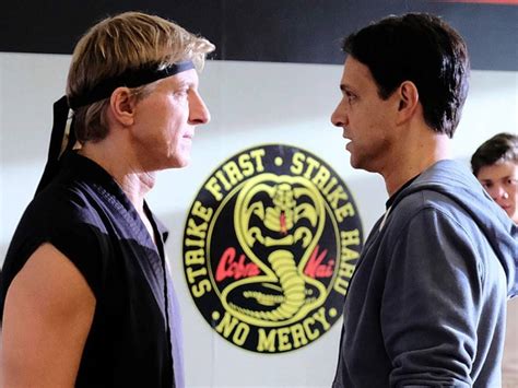 Miyagi, unforgettably played by pat. YouTube: Netflix se hace con 'Cobra Kai', secuela de ...