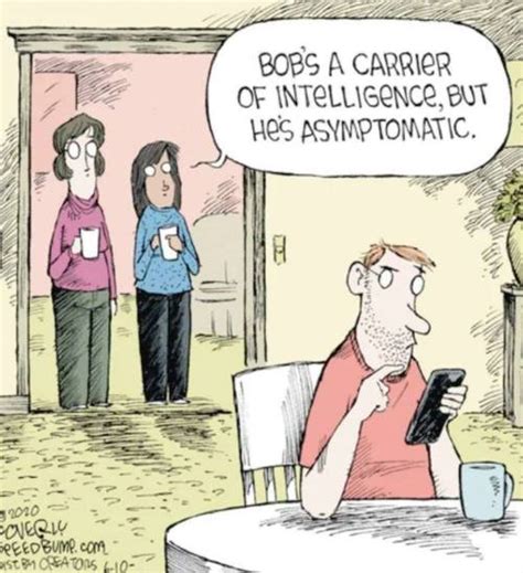 Cartoon Of The Day He Is Asymptomatic Common Sense Evaluation