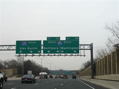 Interstate South Woodlawn To Hawkins Point Baltimore Aaroads Maryland