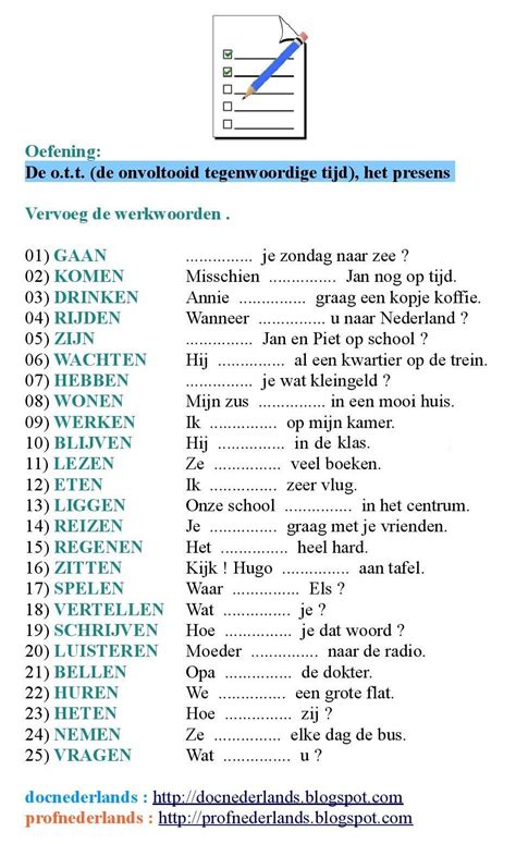 The Vocabulary Of The Dutch Language Part 1 Artofit