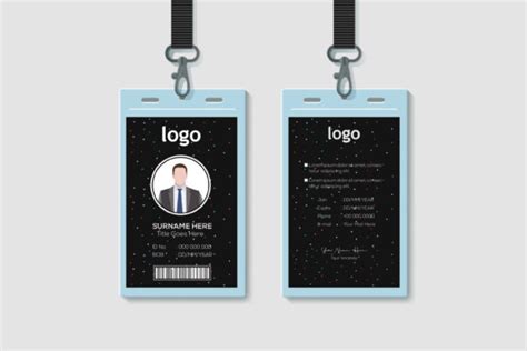 School Id Card Design Front And Back Graphic By Ju Design · Creative