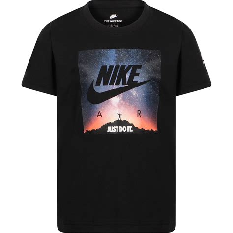 Nike Logo T Shirt In Black — Bambinifashioncom