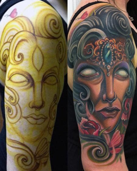 Tattoos Mystical Lady 78937
