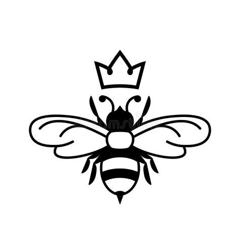 Queen Bee Clipart Black And White