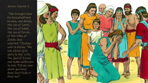 Achan Caused Israels Defeat Joshua 71 26 Pnc Bible Reading