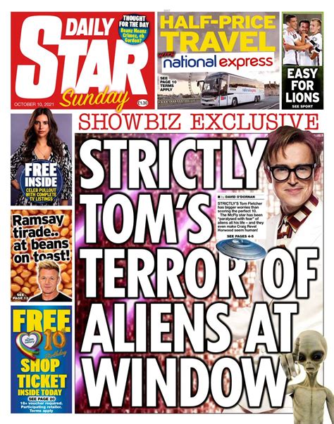 Daily Star Sunday Front Page Th Of October Tomorrow S Papers