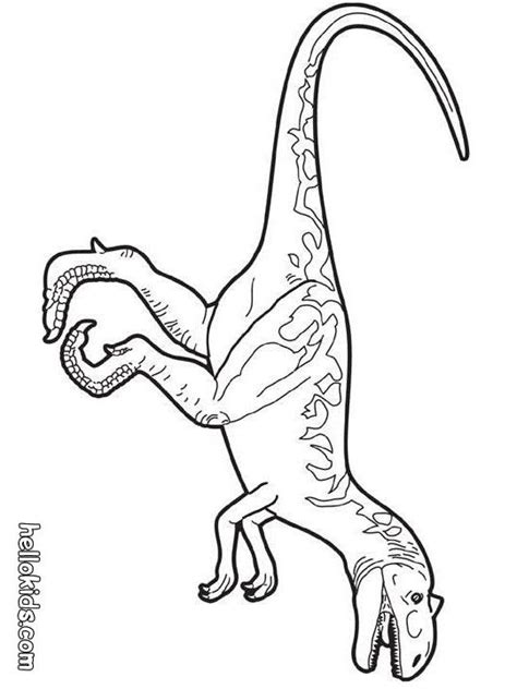 Prehistoric Allosaurus Coloring Page Dinosaur Coloring Pages