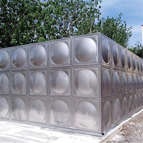 China Wholesale Galvanized Steel Square Water Tank Supplier Stainless