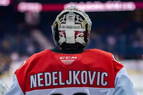 He looked calm and comfortable. Charlotte Checkers: Bean, Nedeljkovic Heading to AHL All ...