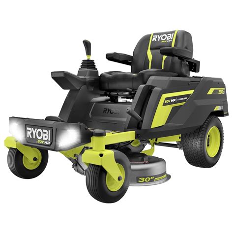 Ryobi 80v Hp Brushless 30 In Cordless Battery Zero Turn Riding Mower