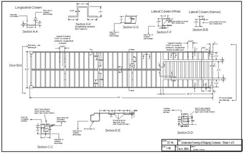 Shipping Container Drawings Shipping Container Dimensions Shipping