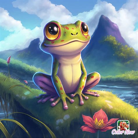 Animals Images Cute Animals Frog Art Character Drawing Animation