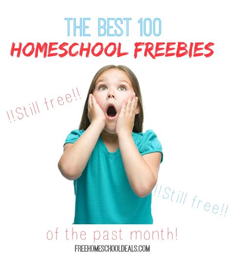 The Best 100 Homeschool Freebies Of The Past Month
