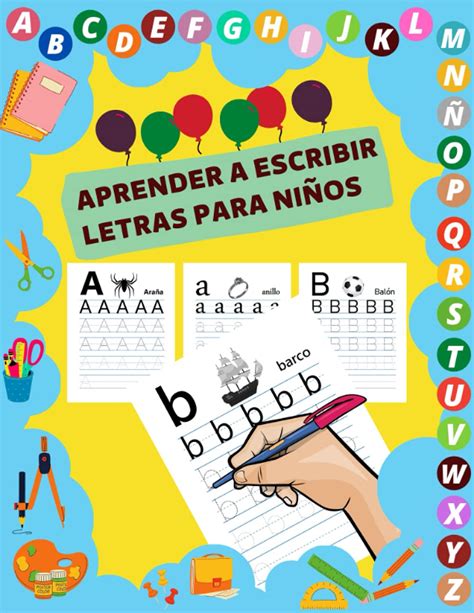 Buy Aprender A Escribir Letras Para Niños Cuaderno De Escritura