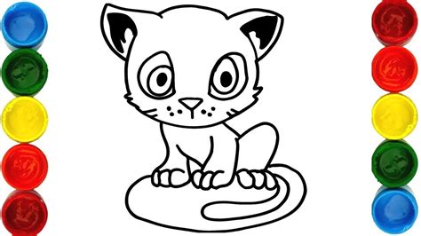 Dengan latihan dan panduan, anda bisa menggambar beragam jenis anak kucing, . Kucing Drawing / Saya Tak Comel Macam Awak Cara Cara ...