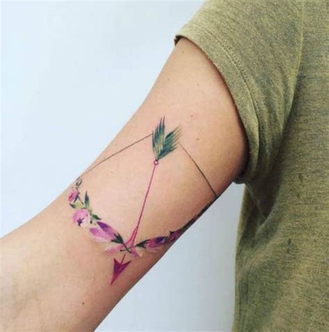 25 Best Zodiac Tattoos Arrow Symbols And Meanings For Sagittarius