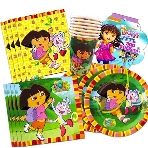 Dora The Explorer Party Supplies Ultimate Set ~ Birthday Party