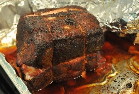 Remove the tenderloin and cover it with a sheet of foil for 10 minutes to rest before you slice it. Traeger Smoked Pork Loin Roast / The Grateful Girl Cooks ...