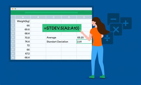 Easy Steps Calculation How To Find The Sample Standard Deviation In Excel A Quick And Easy Guide