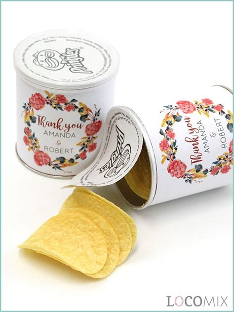 Pringles Wedding Favours Unique Wedding Favors Wedding Party Favors