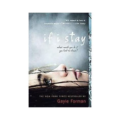 If I Stay Reprint Paperback By Gayle Forman Target