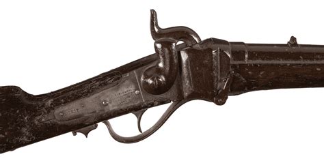 Rare Civil War Confederate Robinson 1st Model Sharps Cavalry Carbine