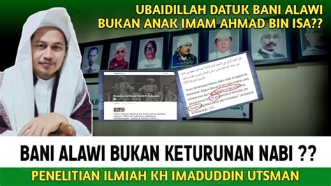 Habib Di Indonesia Di Ragukan Sebagai Keturunan Nabi Penelitian