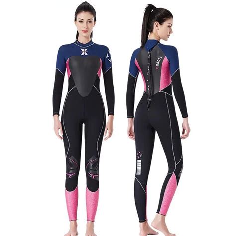 New Wetsuit Women Neoprene Surfing Wetsuits 35mm Scuba Diving Suit