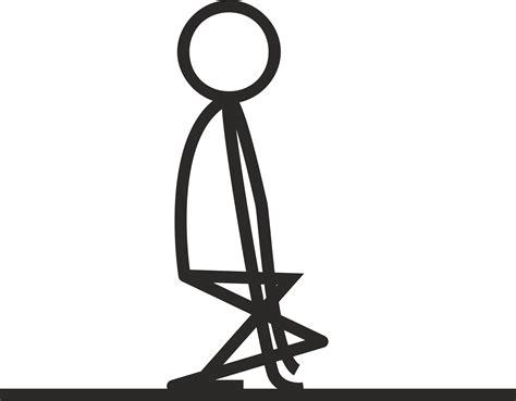 Stick figure Squat Clip art - figure png download - 2400*1869 - Free Transparent Stick Figure ...