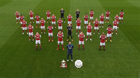 Arsenal Release Official Squad Photo For 202223 Looking Back The