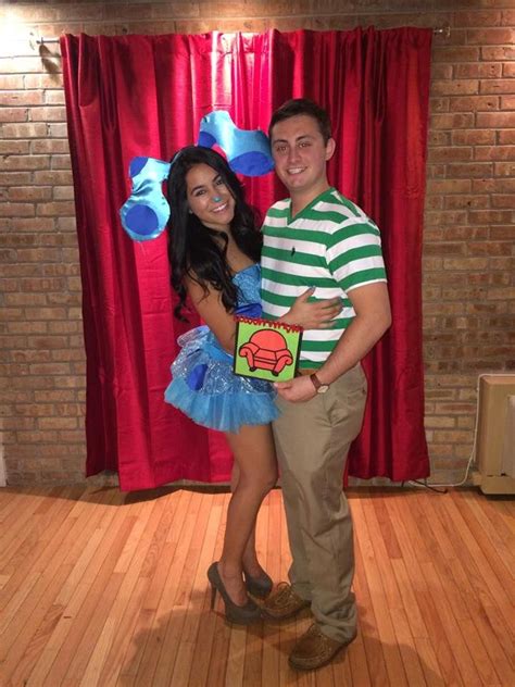 Blues Clues Couples Costume Couple Halloween Costumes For Adults