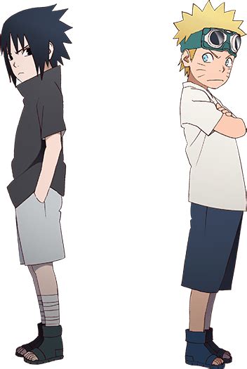 Naruto And Sasuke Kid By Aikawaiichan On Deviantart Naruto Vs Sasuke