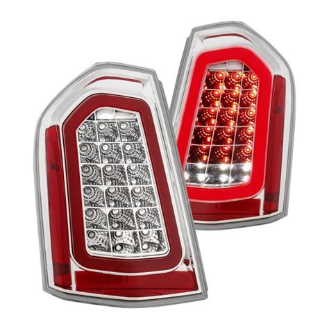 Anzo 321344 Chrome Sequential Fiber Optic Led Tail Lights