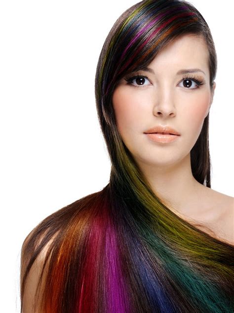Colored Hair Girl Sacha Blog