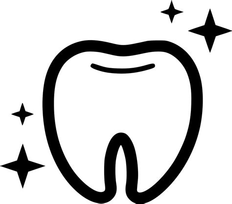 Bright Tooth Svg Png Icon Free Download 490642 Onlinewebfontscom