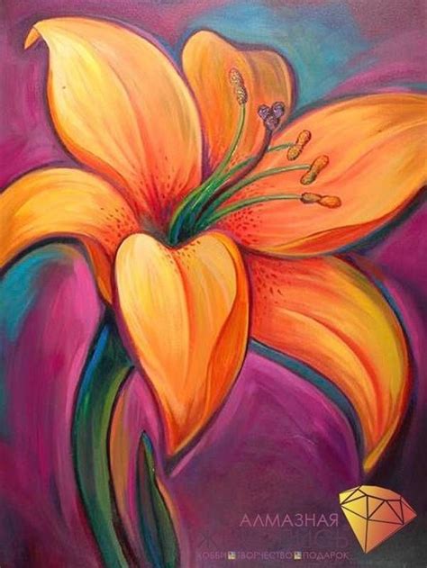 Step By Step Flower Painting Easy Emma Flower