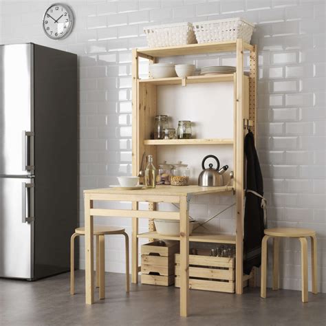 Check out ikea's stylish home furnishing and home accessories now! New to Ikea: The Cool Foldable Table Every Small Kitchen Needs