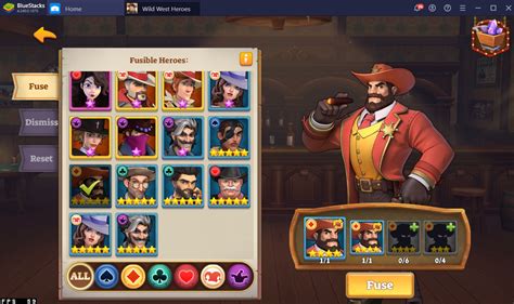 A Guide On Upgrading Your Heroes In Wild West Heroes Bluestacks