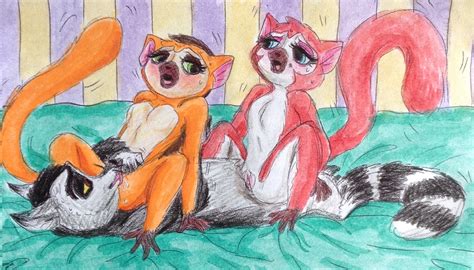 Rule 34 All Hail King Julien Anal Bed Clover Madagascar Crimson Madagascar Dreamworks King