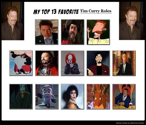 My Top 13 Favorite Tim Curry Roles By Morganthefandomgirl On Deviantart