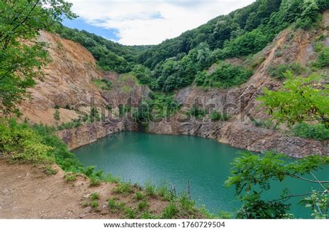 Beautiful Lake Ledinci Serbian Ledinacko Jezero Stock Photo 1760729504